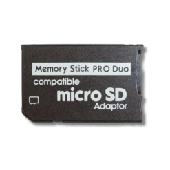 PSP Memory Card Adapter Micro SD to MS Pro Duo – Sony PSP 1000 2000 3000