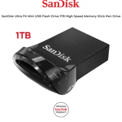 SanDisk Ultra Fit 1TB USB 3.2 Flash Drive 400MB/s High-Speed Memory Stick