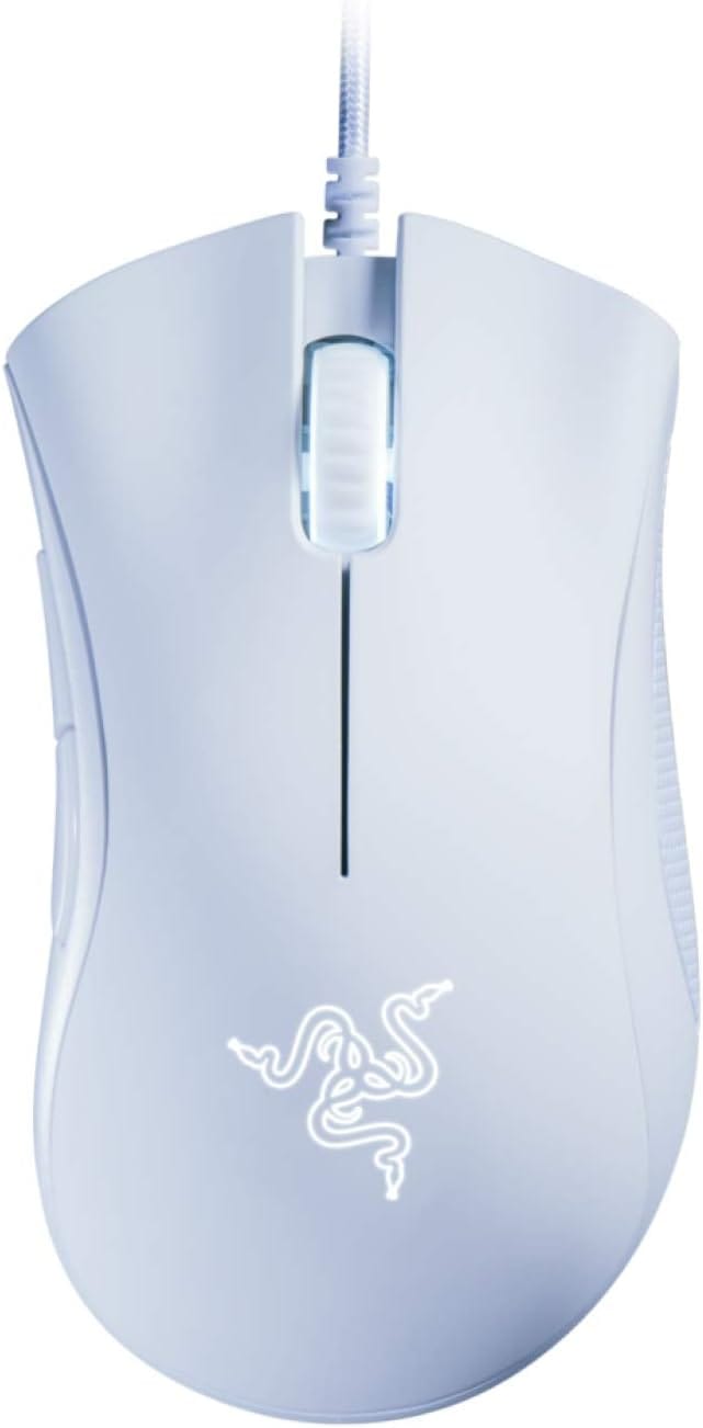 Razer DeathAdder Essential Wired Gaming Mouse – 6400 DPI – White