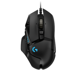 Logitech G502 HERO Wired Gaming Mouse – Black