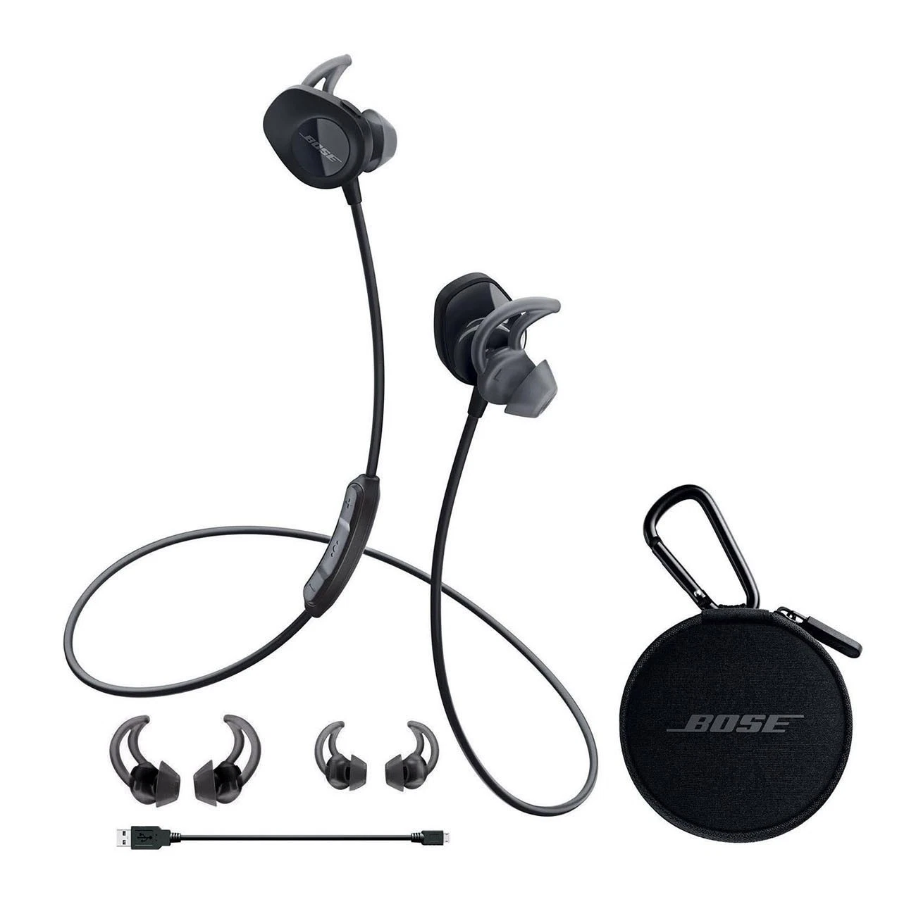 Bose SoundSport Wireless Headphones Black - Image 2