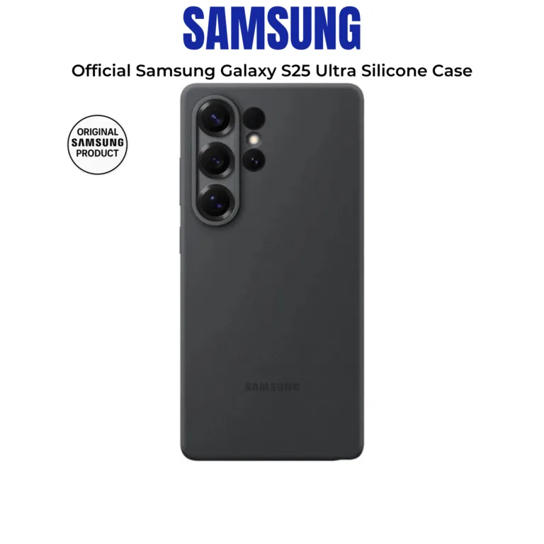 Samsung Galaxy S25 Ultra Silicone Case Black