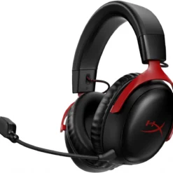 HyperX Cloud III Wireless Gaming Headset Black/Red