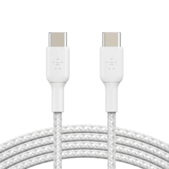 Belkin BoostCharge Pro Braided USB-C Cable 60W – 1m White