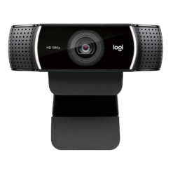 Logitech C922 Pro Stream webcam front view