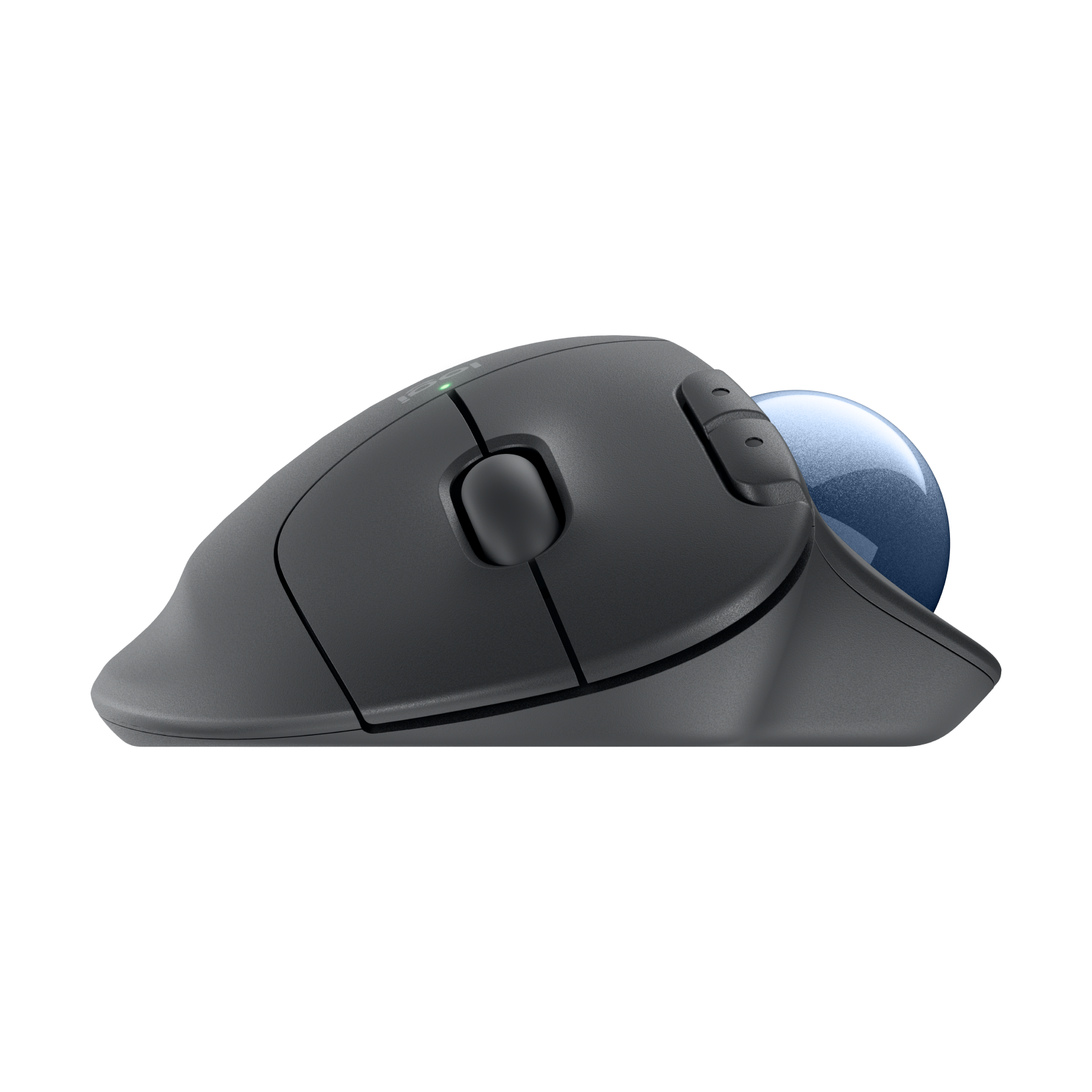 Logitech ERGO M575S Graphite side view from the right