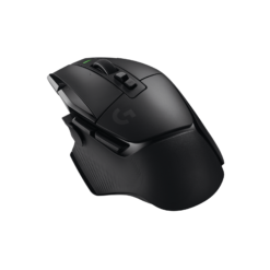 Logitech G502 X LIGHTSPEED Black three-quarter rear view