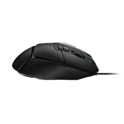 Logitech G502 X Wired Black side view from the thumb side