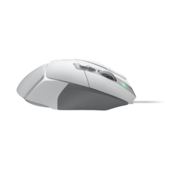 Logitech G502 X Wired White side view from the thumb side