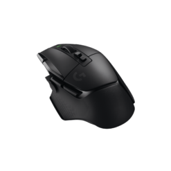 Logitech G502 X LIGHTSPEED Black three-quarter view from the thumb side