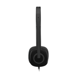 Logitech H151 stereo headset side profile
