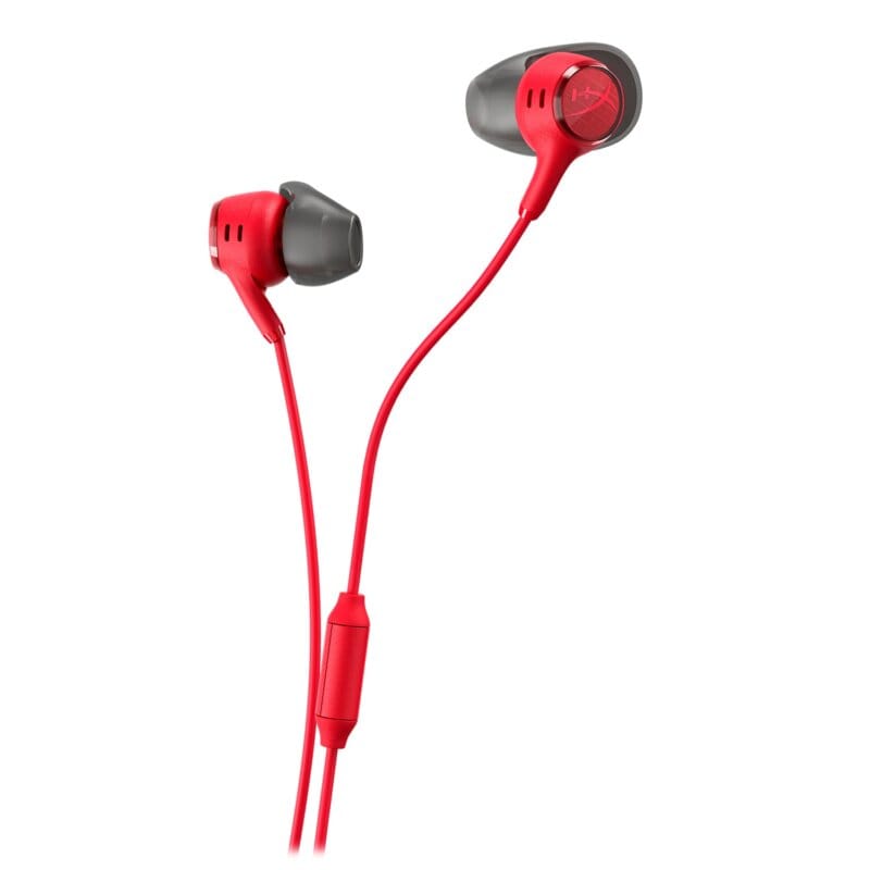 HyperX Cloud Earbuds III – Wired Gaming Earbuds with Mic 3.5mm – Red