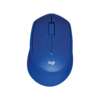 Logitech M330 Silent Plus Blue top view