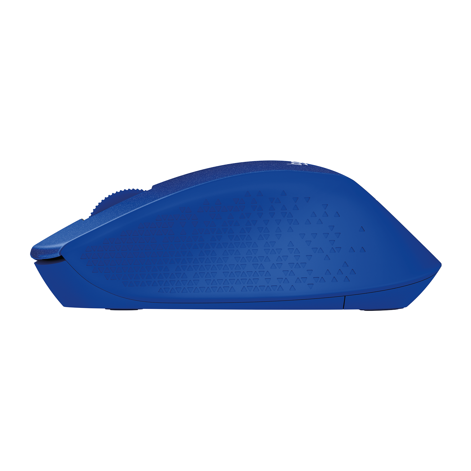 Logitech M330 Silent Plus Blue side profile