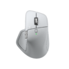 Logitech MX Master 4 for Mac White Silver top angle view