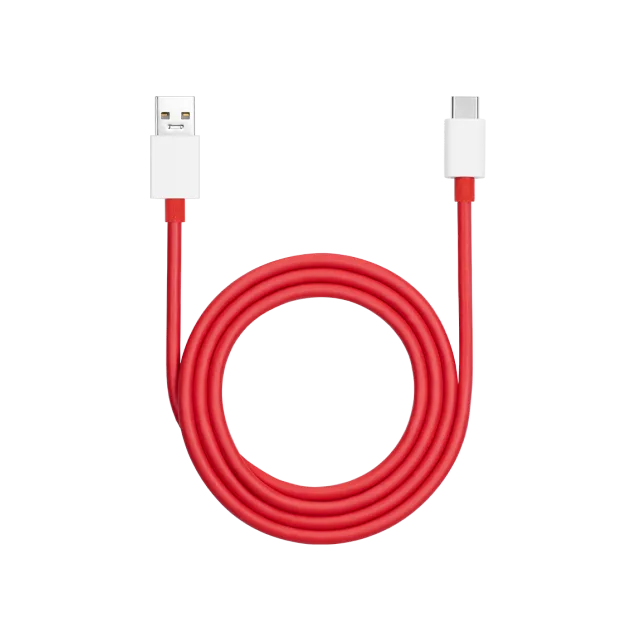 Official OnePlus SUPERVOOC 100W USB-A to USB-C Cable 1m – Red