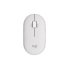 Logitech Pebble 2 M350s Tonal White top view