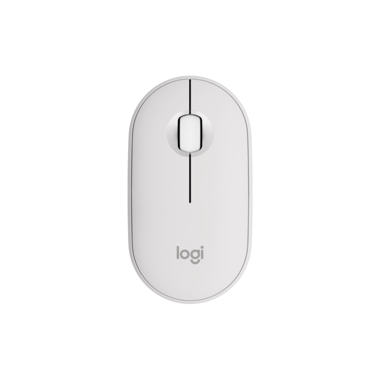 Logitech Pebble 2 M350s Wireless Mouse – Tonal White