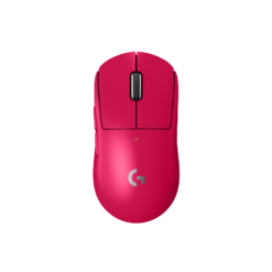 Logitech PRO X Superlight 2 Pink top angle view