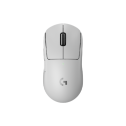 Logitech PRO X Superlight 2 White top angle view