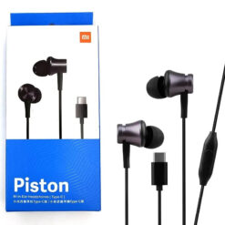 Xiaomi Piston Type-C earphones Black with Mi In-Ear Headphones Type-C box