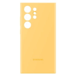 Samsung Galaxy S24 Ultra Silicone Case Yellow EF-PS928TYEGWW