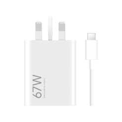 Official Xiaomi 67W HyperCharge Combo UK charger USB-C cable MDY-15-EU