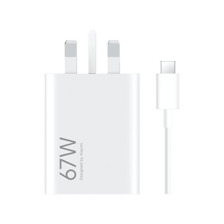 Official Xiaomi 67W HyperCharge Combo – UK Charger + USB-C Cable