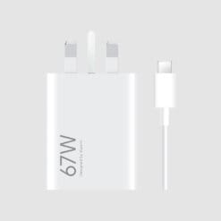 Official Xiaomi 67W HyperCharge Combo UK charger USB-C cable MDY-15-EU