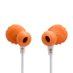 JBL Endurance Run 3 wired sport earphones White/Orange