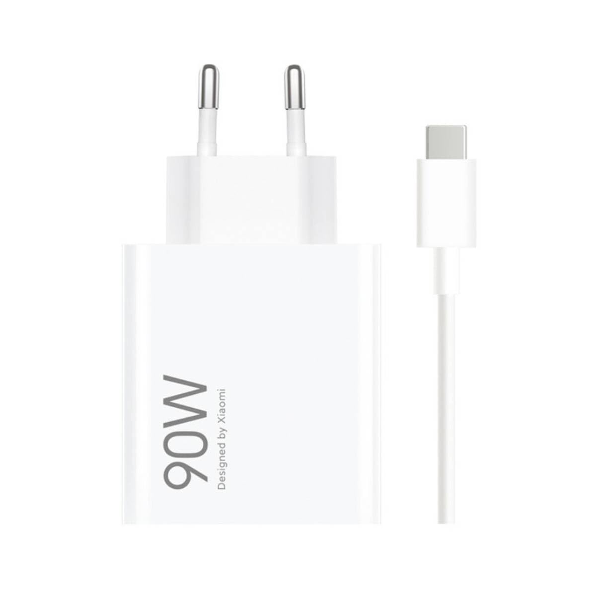 Xiaomi 90W HyperCharge Combo Type-A EU plug charger with USB-C cable