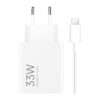 Xiaomi 33W Charging Combo Type-A EU plug charger with USB-C cable