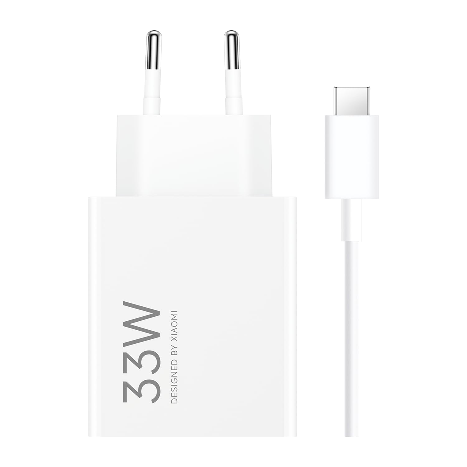 Xiaomi 33W Charging Combo Type-A EU plug charger with USB-C cable