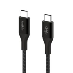 Belkin BoostCharge USB-C to USB-C cable 240W 1m black both USB-C connectors