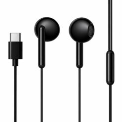 realme Buds Classic Type-C Wired Earphones with Mic – Black