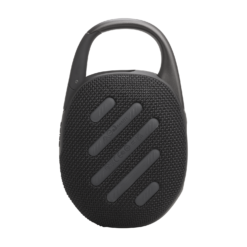 JBL Clip 5 Black portable Bluetooth speaker back view