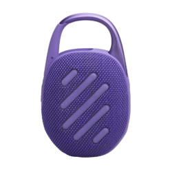 JBL Clip 5 Purple portable Bluetooth speaker back view