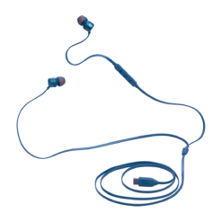 JBL Tune 310C USB-C wired earphones Blue