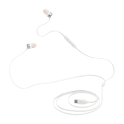 JBL Tune 310C USB-C wired earphones White