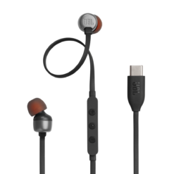 JBL Tune 310C USB-C wired earphones Black