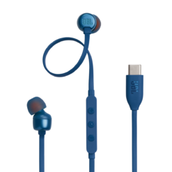 JBL Tune 310C USB-C wired earphones Blue