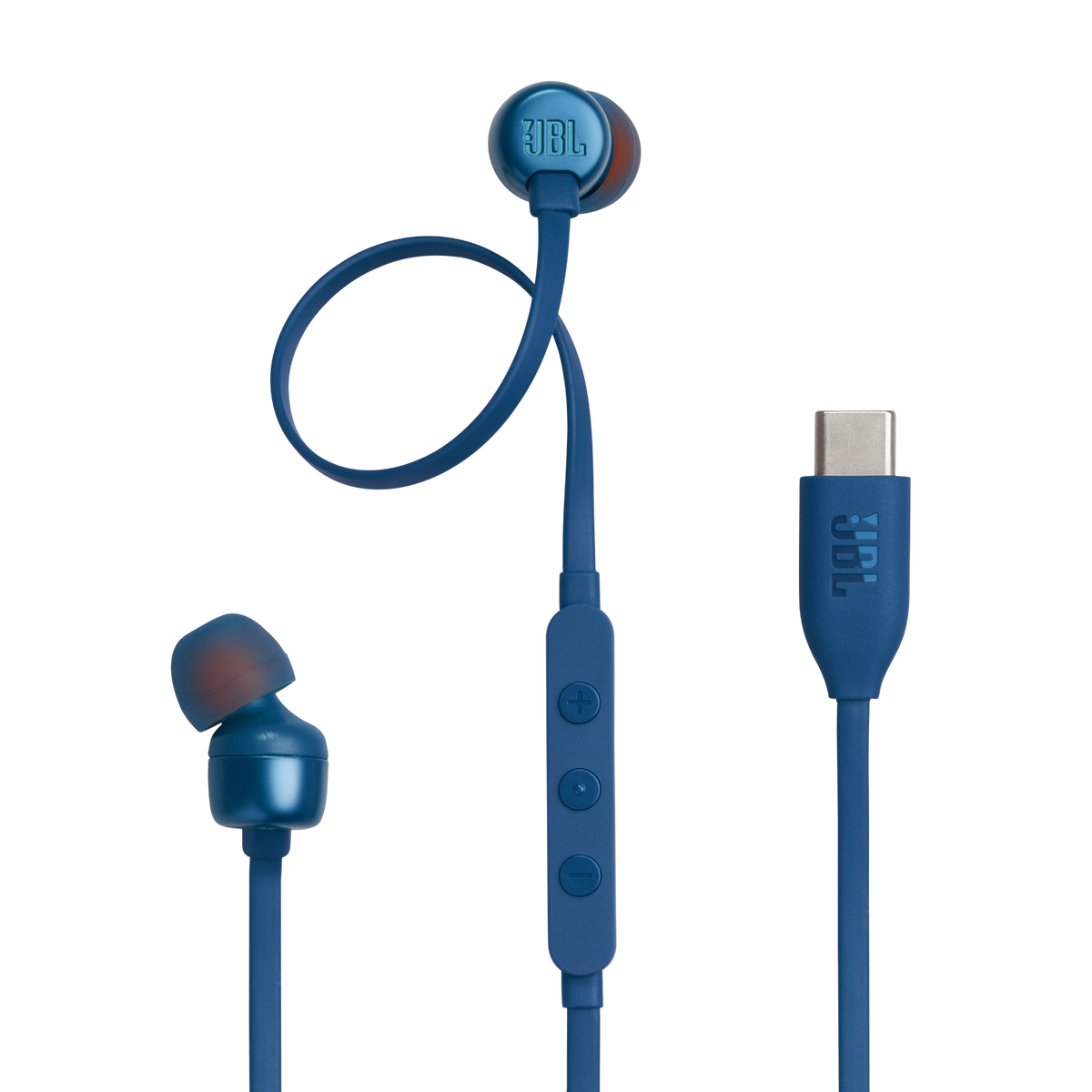 JBL Tune 310C USB-C wired earphones Blue