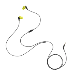 JBL Endurance Run 3 wired sport earphones Black/Lime