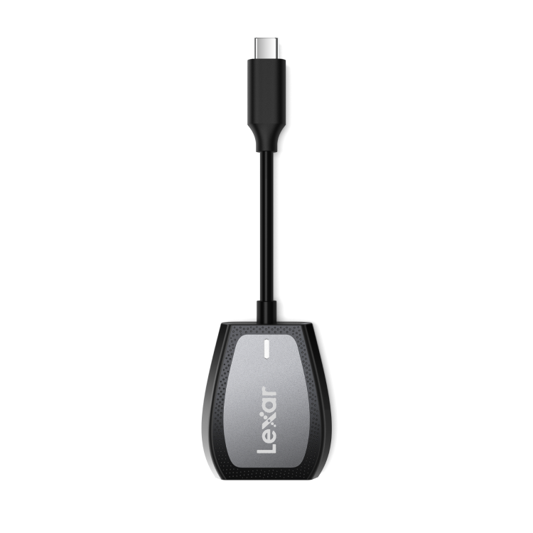 Lexar Professional USB-C Dual-Slot Card Reader – SD & microSD UHS-II
