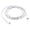 Apple USB-C to Lightning Cable (2m) coiled with both connectors