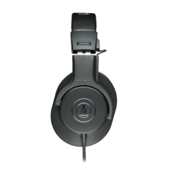Audio-Technica ATH-M20x black monitor headphones side view