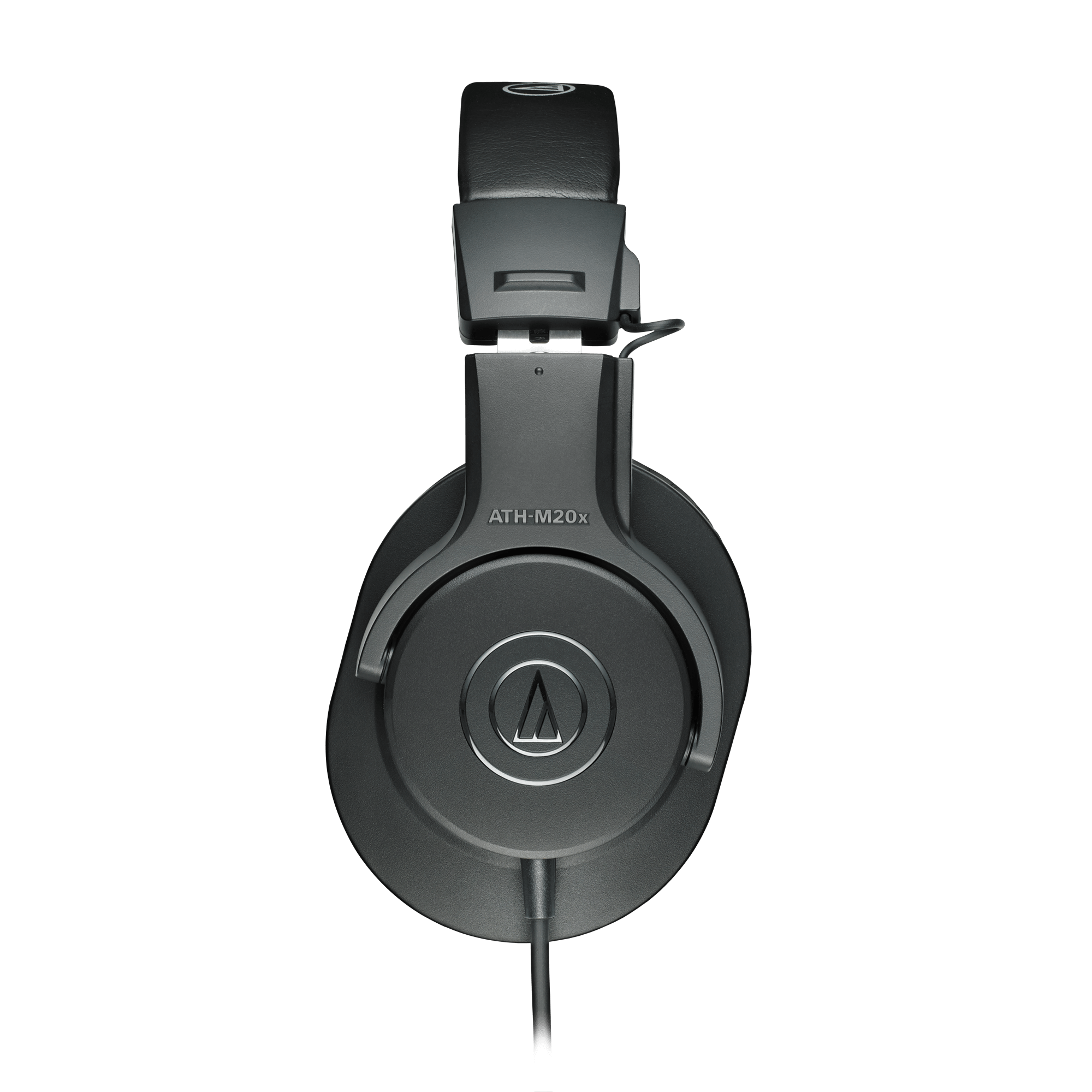 Audio-Technica ATH-M20x black monitor headphones side view