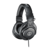 Audio-Technica ATH-M30x black monitor headphones three-quarter view