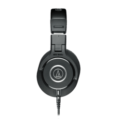 Audio-Technica ATH-M40x black monitor headphones side view