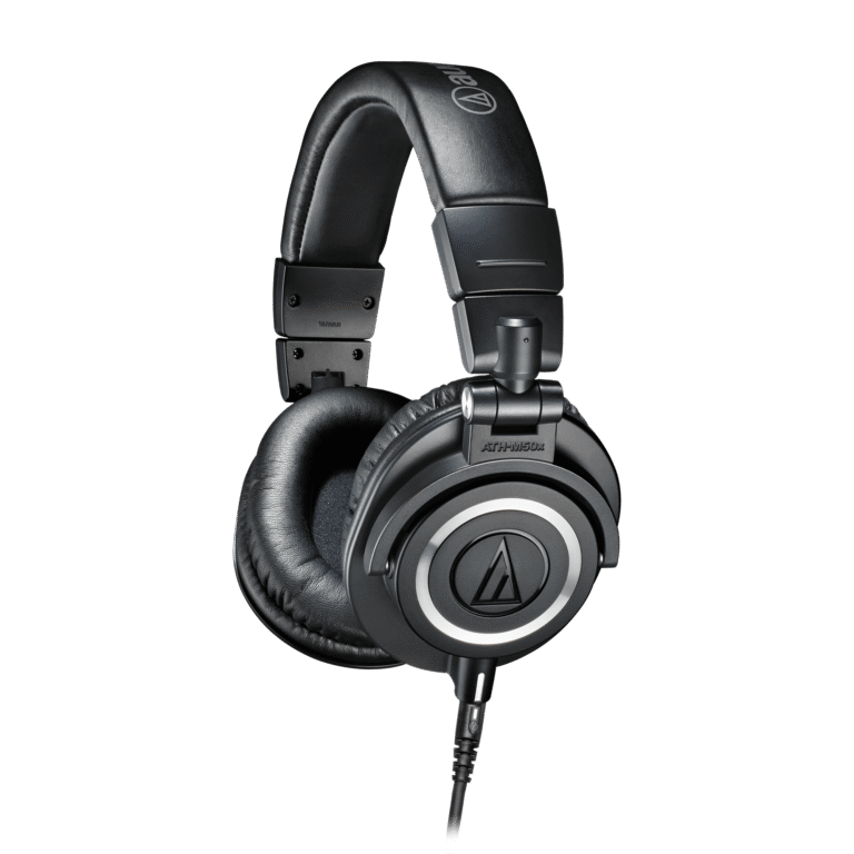 Audio-Technica ATH-M50x Professional Monitor Headphones – Black